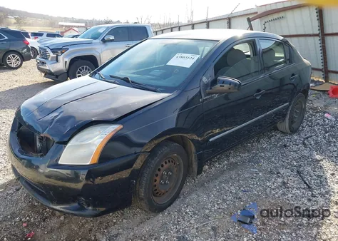 2012 Nissan Sentra 2.0 S z USA, uszkodzony, nr VIN 3N1AB6AP3CL667278